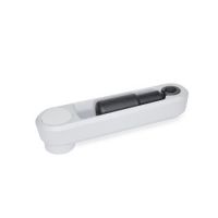 UMLEGGRIFF-HANDKURBEL, 472.3-100-B12-SR UMLEGGRIFF-HANDKURBEL, SILBER KU-BESCHICHTET 472.3-100-B12-SR