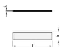 BLATTFEDER 374-0,3-10 BLATTFEDER 374-0,3-10