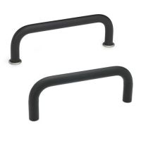 ALUMINIUM-BÜGELGRIFF, SW 425-AL-10-100-SW ALUMINIUM-BÜGELGRIFF, SW BESCH., MIT AUFLAGESCH. 425-AL-10-100-SW