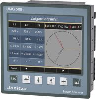 Janitza UMG 508 95-240VAC 52.21.001 Janitza UMG 508 95-240VAC 80-340VDC 52.21.001