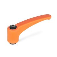 ELESA-KLEMMHEBEL, ORANGE 604-44-M4-OR ELESA-KLEMMHEBEL, ORANGE 604-44-M4-OR