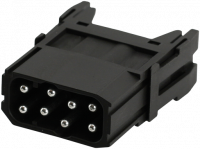 Stiftmodul, 8-polig, 70MH-MAB1C-0080402 Stiftmodul, 8-polig, Crimp 70MH-MAB1C-0080402