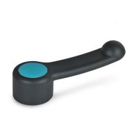 SCHALTGRIFF, BUCHSE 623.5-32-B6-DBL SCHALTGRIFF, BUCHSE EDELSTAHL, ABDECKKAPPE BLAU 623.5-32-B6-DBL