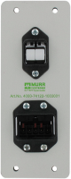 AIDA Push Pull Ankopplung 4000-74122-1003001 AIDA Push Pull Ankopplung HAN24 4000-74122-1003001