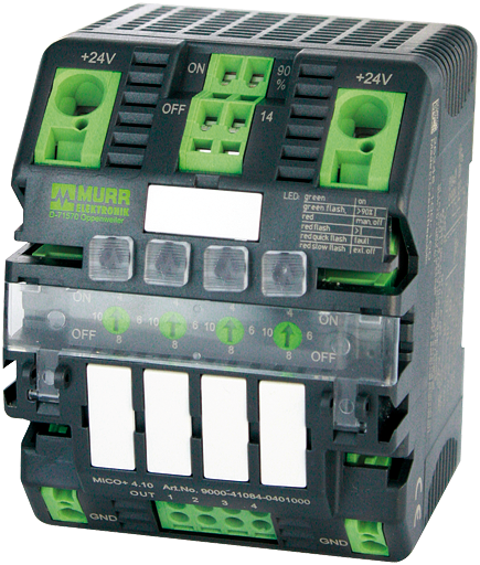 Elektronische Schutzschalter Siemens SITOP + Murr MICO ... train fuse box 