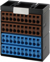 Potenzialklemmenblock 56109 Potenzialklemmenblock braun blau 56109