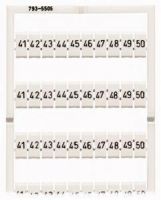 WAGO 793-5506 waagr. 793-5506 WAGO 793-5506 waagr. 41…50 (10x) weiß 793-5506