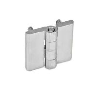 EDELSTAHL-ANSCHRAUBSCHARN 237-NI-60-60-C-GS EDELSTAHL-ANSCHRAUBSCHARNIER, MATT GESTRAHLT 237-NI-60-60-C-GS