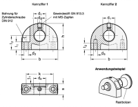 HALTESTÜCK, SCHWARZ 412.1-35-M10-1 HALTESTÜCK, SCHWARZ 412.1-35-M10-1