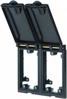 Modlink MSDD Einbaurahmen 4000-68122-0000000 Modlink MSDD Einbaurahmen 2-fach Metall 4000-68122-0000000