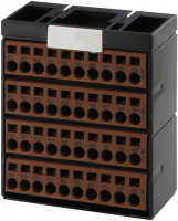 Cube20 56077 Cube20 Potenzialklemmenblock 4 x braun 56077