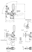 VERTIKALSPANNER, 910.1-220-B VERTIKALSPANNER, "LONGLIFE" 910.1-220-B