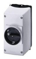 Isolierstoff-Aufbaugeh. 3RV1923-1DA00 Isolierstoff-Aufbaugeh. IP55, N- und PE-Klemme, in O-Stellung abschließbar 3RV1923-1DA00