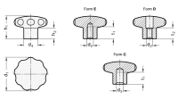 EDELSTAHL-STERNGRIFF (A4) 5335.4-40-M6-D EDELSTAHL-STERNGRIFF (A4) 5335.4-40-M6-D