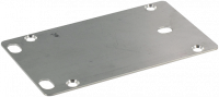 V2A-Bodenplatte MVP 996065 V2A-Bodenplatte MVP Metall 4-fach 996065