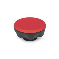 ELESA-STERNGRIFF, 636-45-M6-E-DRT ELESA-STERNGRIFF, OBERTEIL ROT 636-45-M6-E-DRT