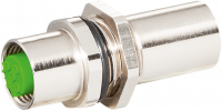 M12-Schaltschrankdurchfüh 7000-44611-0000000 M12-Schaltschrankdurchführung Bu. / Bu. D-cod. 7000-44611-0000000