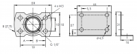 G1/8" Adapter + 8040610 G1/8" Adapter + Haltewinkel 8040610