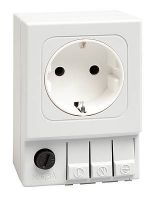 Stego SD 035, 03500.0-00 | 3500000 Stego SD 035, Schaltschrank-Steckdose (mit Sicherung) 03500.0-00 | 3500000