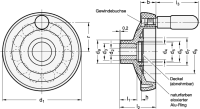 ELESA-SCHEIBENHANDRAD 524-100-B10-A ELESA-SCHEIBENHANDRAD 524-100-B10-A