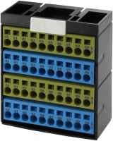 Potenzialklemmenbl. gelb 56080 Potenzialklemmenbl. gelb blau gelb blau 56080
