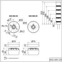 Werma 84008000 84008000 Werma 84008000 Anschlusselement RM 84008000