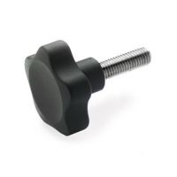 ELESA-STERNGRIFF M. 5337.4-25-M4-10 ELESA-STERNGRIFF M. EDELSTAHL-GEWINDESTIFT 5337.4-25-M4-10