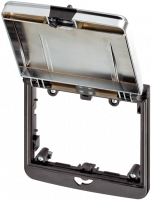 Modlink MSDD Einbaurahmen 4000-68523-0000001 Modlink MSDD Einbaurahmen 2-fach metallic 4000-68523-0000001