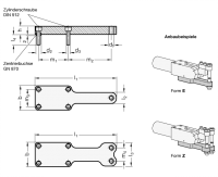 GEGENHALTER (FÜR EINE 869.1-42-E GEGENHALTER (FÜR EINE DRUCKSCHRAUBE) 869.1-42-E