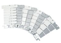 KSK 27x12,5 86361268 KSK 27x12,5 Kennzeichenschild, grau ähnlich RAL 7040, klebbar 86361268