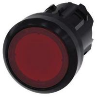 Drucktaster, beleuchtet, 3SU1001-0AB20-0AA0 Drucktaster, beleuchtet, 22mm, rund, rot, Druckknopf 3SU1001-0AB20-0AA0