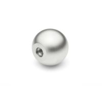 EDELSTAHL-KUGELKNOPF, 319-NI-20-M5-C EDELSTAHL-KUGELKNOPF, MATT GESTRAHLT 319-NI-20-M5-C