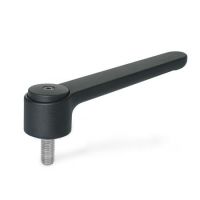 FLACHSPANNHEBEL, SCHWARZ 126.1-120-M10-20-SW FLACHSPANNHEBEL, SCHWARZ 126.1-120-M10-20-SW