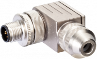 M12 St. gew. B-cod. 7000-14011-0000000 M12 St. gew. B-cod. geschirmt selbst. Schraubkl. 7000-14011-0000000