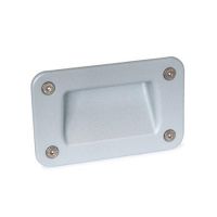 GRIFFSCHALE MIT DICHTUNG, 7330-127-A-2-SR GRIFFSCHALE MIT DICHTUNG, SILBER STRUKTUR BES. 7330-127-A-2-SR
