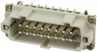 B16 Stift 16-polig, 70MH-ES016-FS03020 B16 Stift 16-polig, Schraub, 500 V, 16 A 70MH-ES016-FS03020