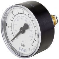 Manometer 0-12 bar, G 1/4"h, Ø 50 mm 772138