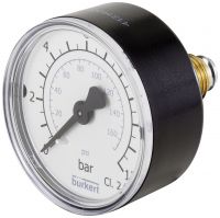 Manometer 0-12 bar, G 772138 Manometer 0-12 bar, G 1/4"h, Ø 50 mm 772138