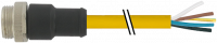 7/8'' (Mini) 7700-A5001-U1D1000 7/8'' (Mini) St. 0° freies Ltg.-ende 7700-A5001-U1D1000