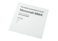 MM/K 18x9 R WS SK, 8608100001 MM/K 18x9 R WS SK, Monomatt, weiß, Radius, selbst-klebend, Pulsar, 8608100001
