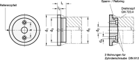 BEZUGSFLANSCH MIT 723.3-33,5-B6-A BEZUGSFLANSCH MIT REIBRING 723.3-33,5-B6-A