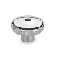 EDELSTAHL-STERNGRIFF, 5335-40-M6-D-PL EDELSTAHL-STERNGRIFF, POLIERT 5335-40-M6-D-PL