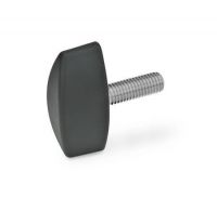 ELESA-FLÜGELSCHRAUBE MIT 531-20-M4-10-NI ELESA-FLÜGELSCHRAUBE MIT EDELSTAHL-GEWINDESTIFT 531-20-M4-10-NI