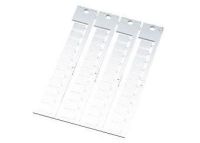 KSK 35x9 86421045 KSK 35x9 Kennzeichenschild, weiß, klebbar 86421045