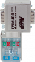 Profibus Stecker (Sub-D) 55586 Profibus Stecker (Sub-D) 90° mit PG 55586