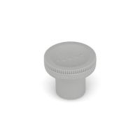 ELESA-RÄNDELKNOPF, GRAU 676-25-M6-GR ELESA-RÄNDELKNOPF, GRAU 676-25-M6-GR