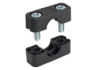 Halter, Typ UH-S M63/P56, 83641460 Halter, Typ UH-S M63/P56, stabile Ausführung, schwarz 83641460