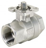 Kugelhahn, 2-teilig, ISO 185979 Kugelhahn, 2-teilig, ISO Montageflansch 185979