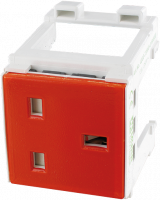 Modlink MSVD Steckdose 4000-72000-0190000 Modlink MSVD Steckdose Großbritannien orange 4000-72000-0190000
