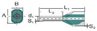 Weidmüller H1,0/25 ZH GE 9037280000 Weidmüller H1,0/25 ZH GE Aderendhülse 9037280000